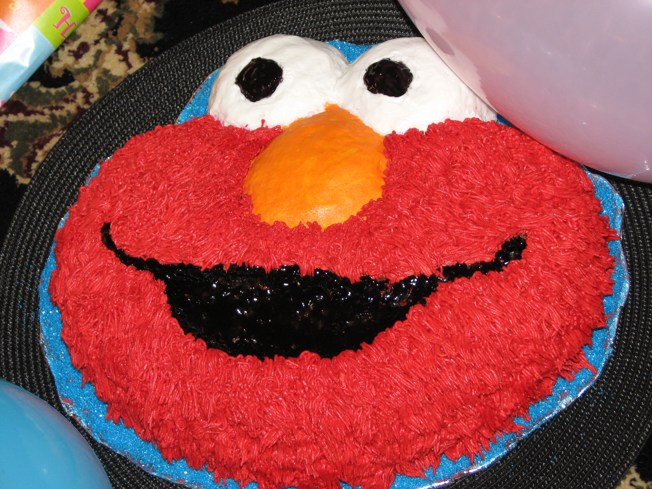 Elmo Cake