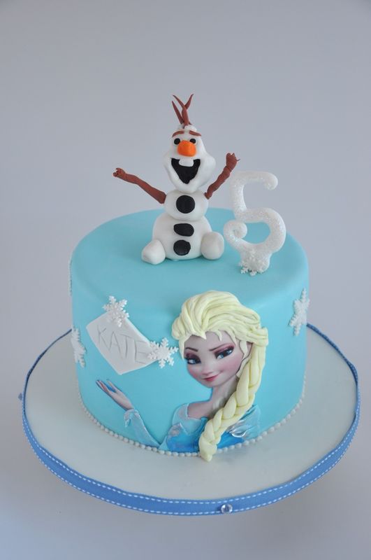 Elsa Birthday Cake