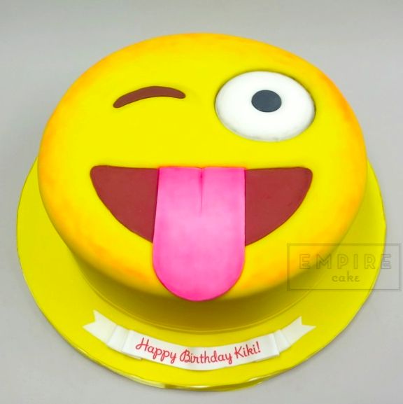 Emoji Birthday Cake