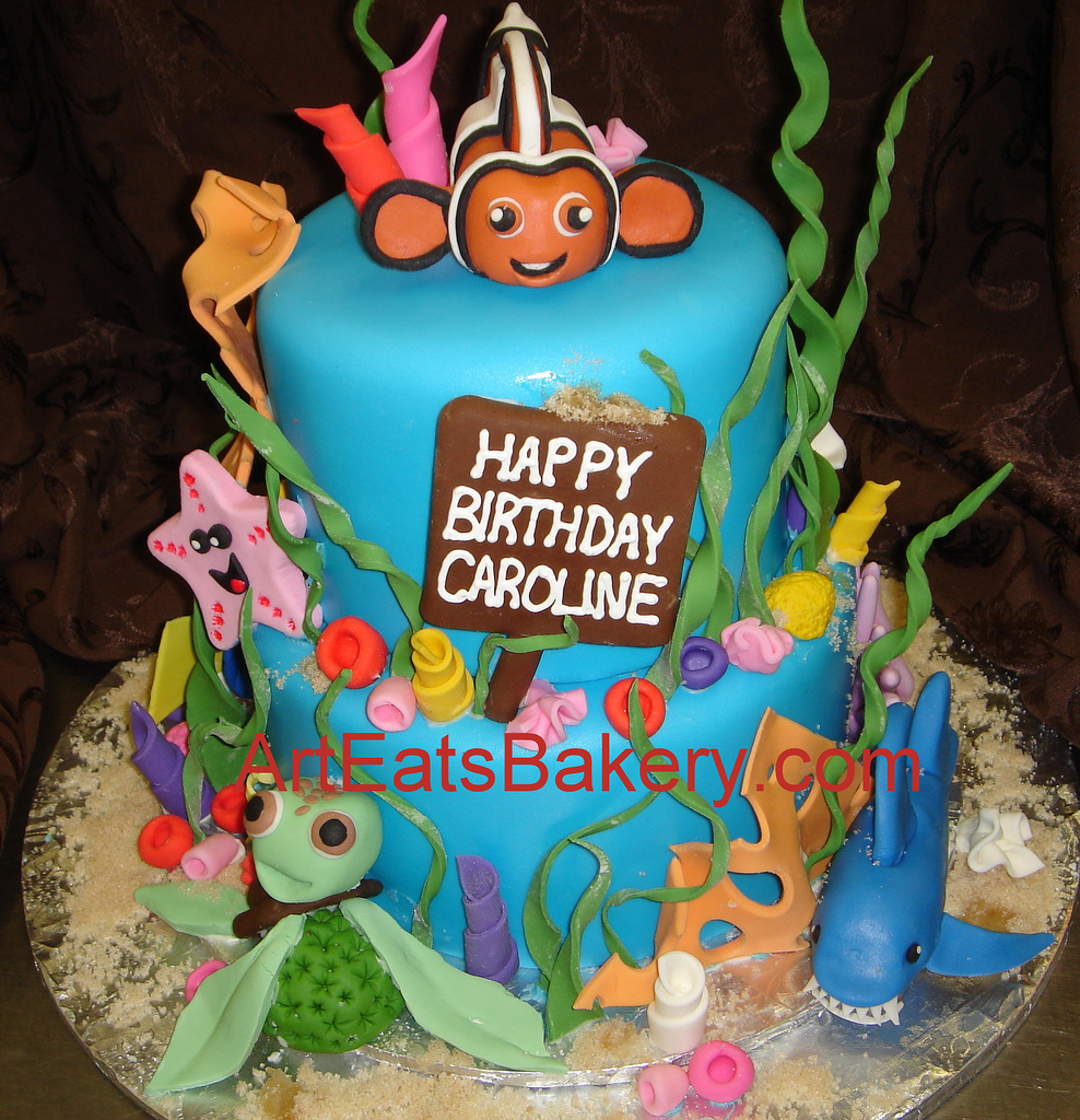 Finding Nemo Birthday Cake Finding Nemo Birthday Cake