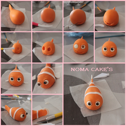 Finding Nemo Fondant Tutorials