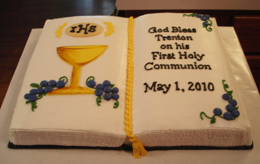 9 Photos of 1st Communion Bible Cakes