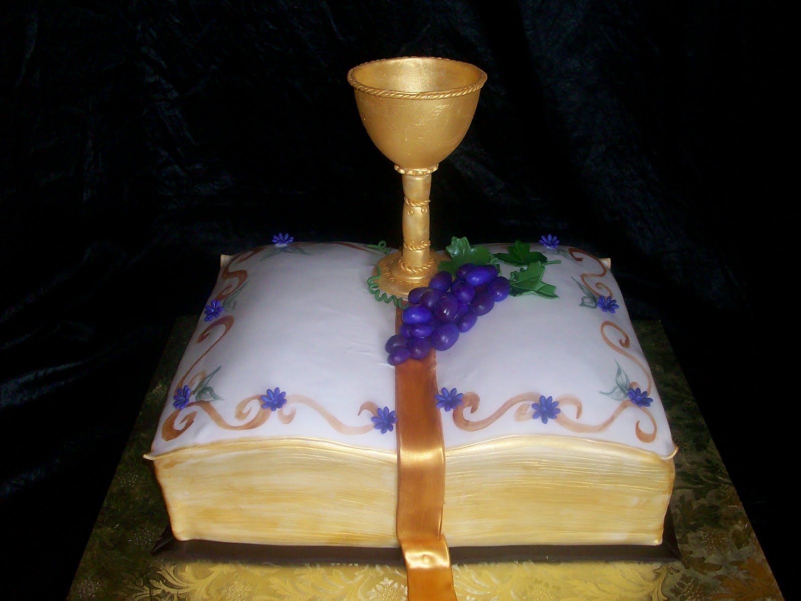 First Communion Bible Cake