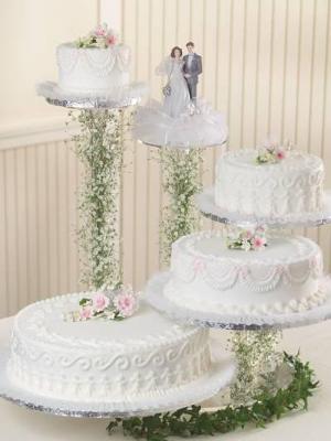 Floating Cake Stand Wedding Cakes