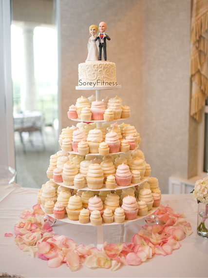 Gigi's Cupcakes Wedding Cake