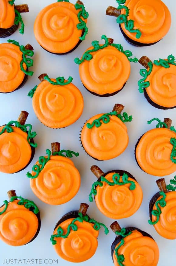 Halloween Chocolate Cupcakes Halloween Chocolate Cupcakes