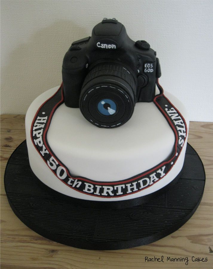 Happy Birthday Camera Cake