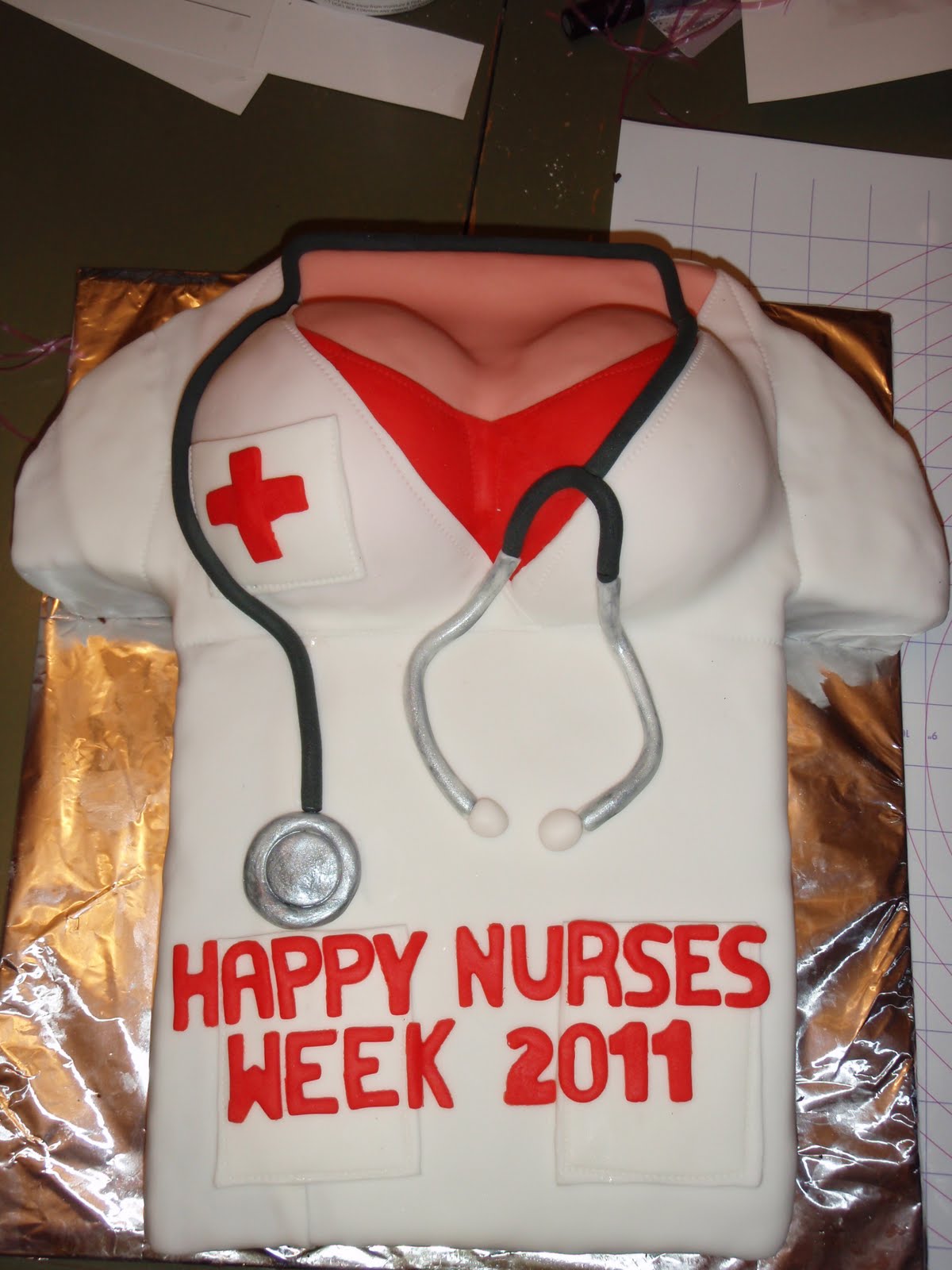 Happy Nurses Week Cake