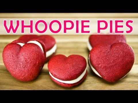 Heart Shaped Red Velvet Cookies