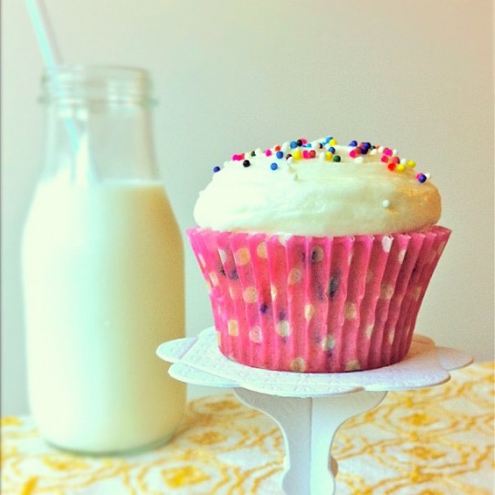 Homemade Funfetti Cupcakes