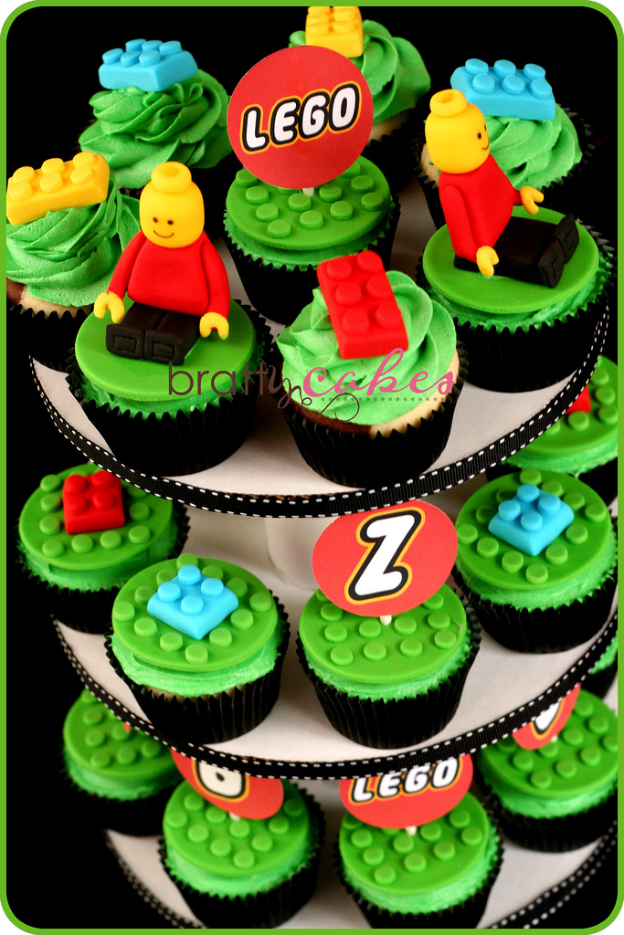 LEGO Cupcake Ideas