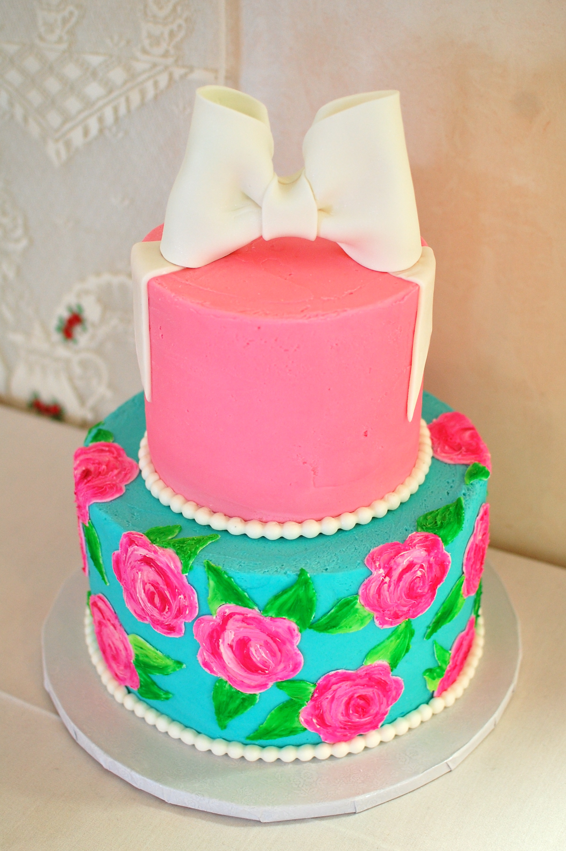 Lilly Pulitzer Birthday Cake Designs