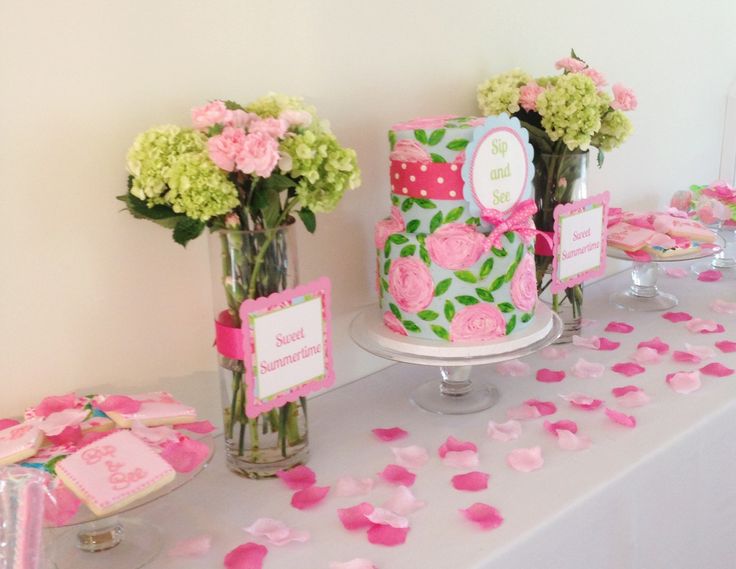 Lilly Pulitzer Cake