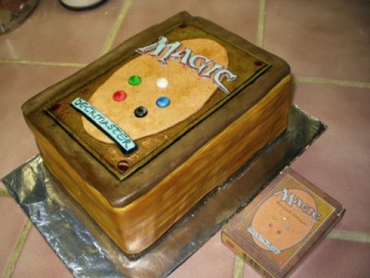 Magic Card Birthday Cake