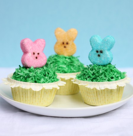 Marshmallow Peep Cupcakes