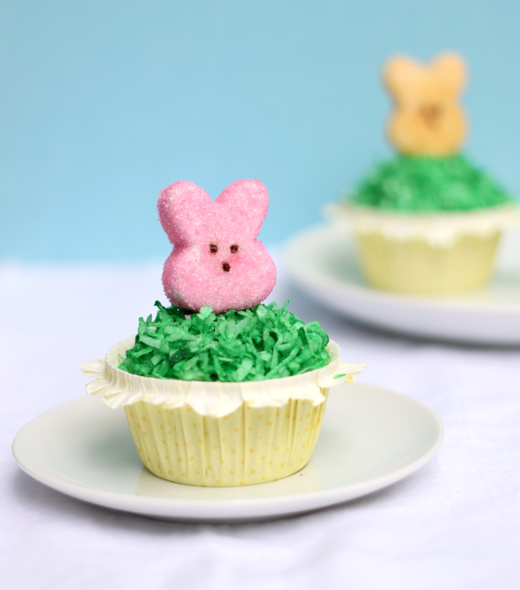 Marshmallow Peep Easter Cupcake Marshmallow Peep Easter Cupcake