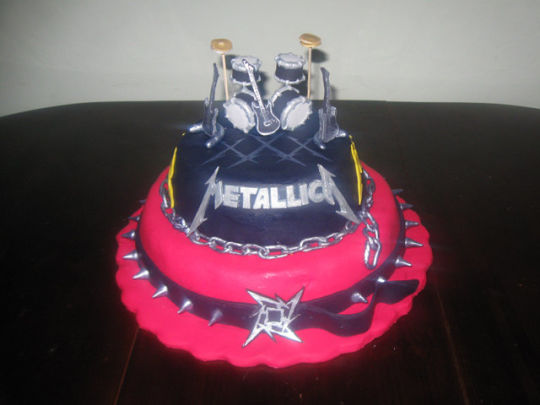 Metallica Cake