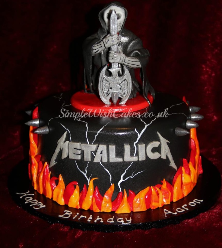 Metallica Cake