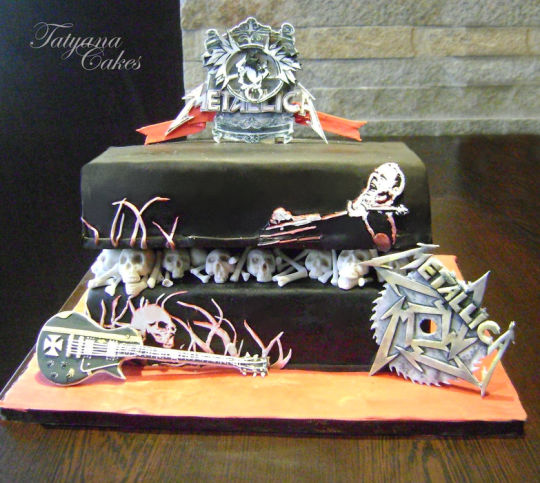 Metallica Cake