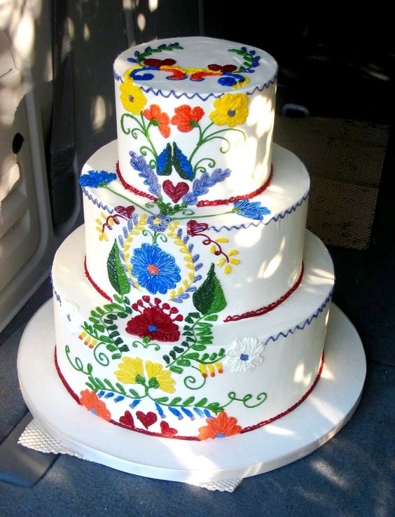Mexican Style Wedding Cake