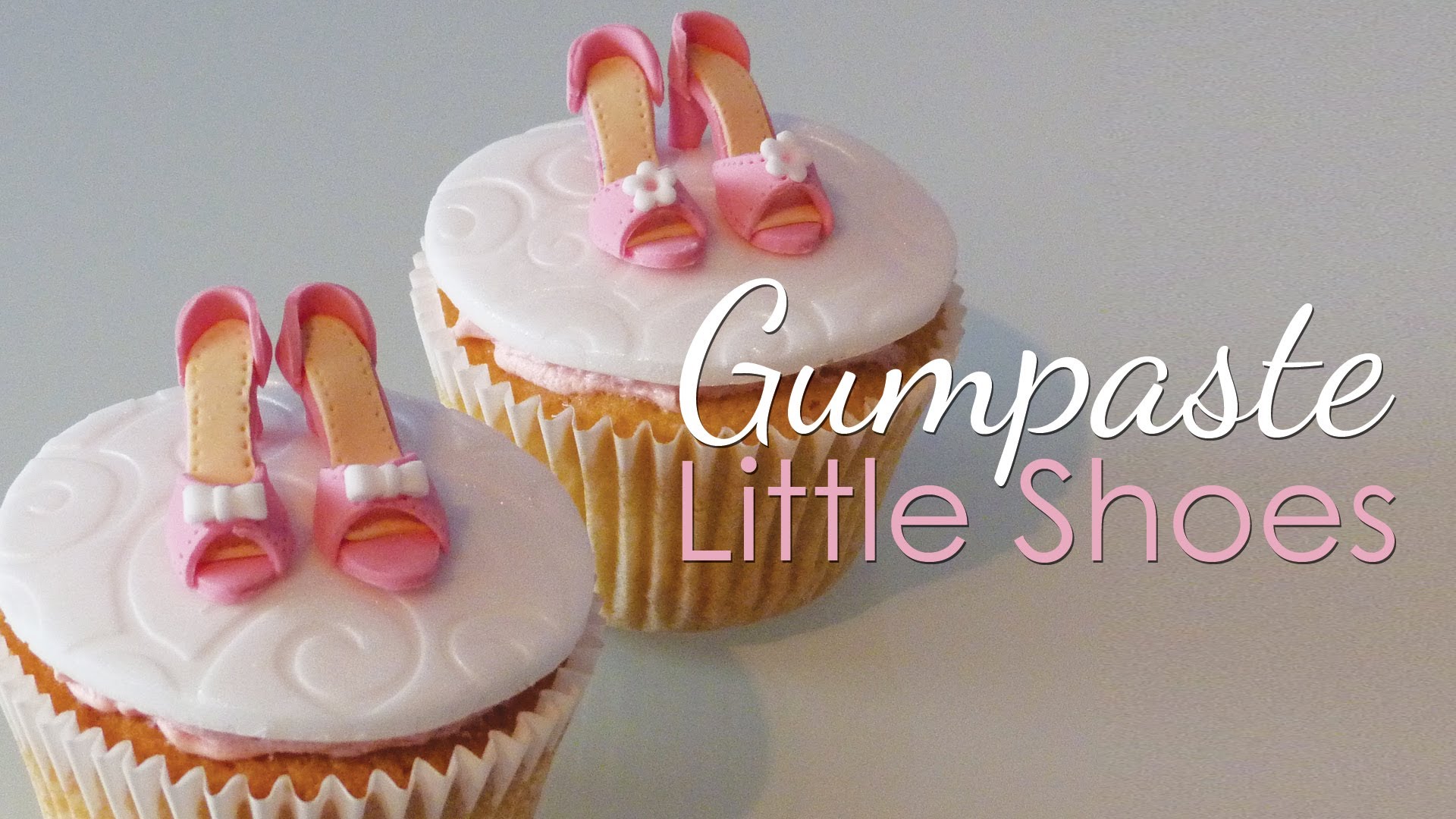 Mini Fondant High Heel Shoe Template for Cupcake