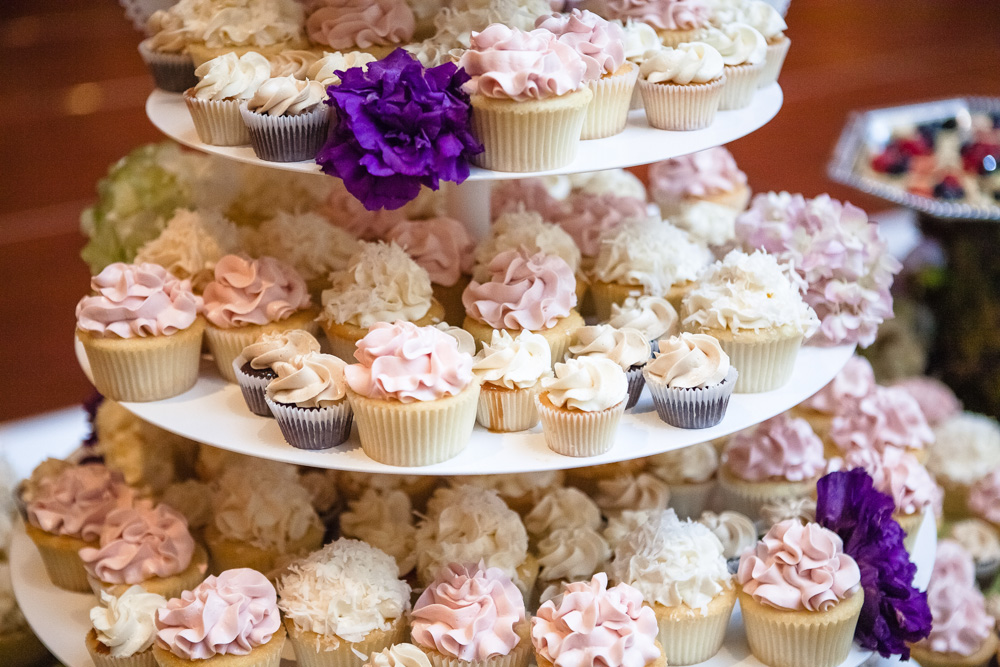 Mini Wedding Cupcake Display