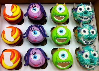 Monsters Inc Baby Shower Cakes Cupcakes