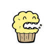Muffin Cupcake Cartoon Talking To