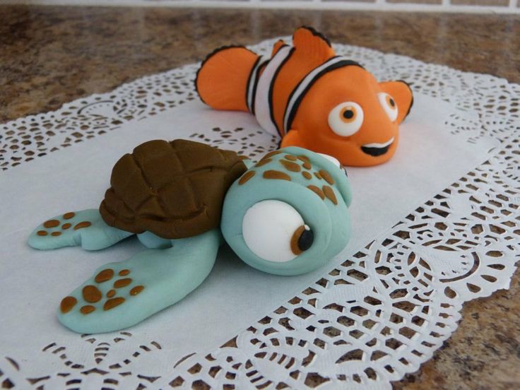 Nemo Fondant Cake Topper