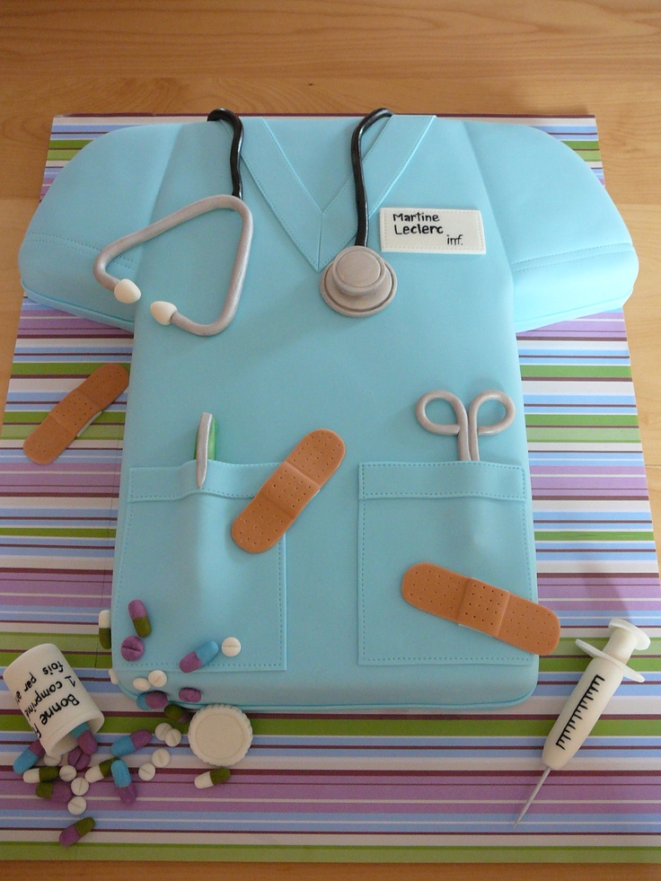 Nurse Graduation Cake Idea