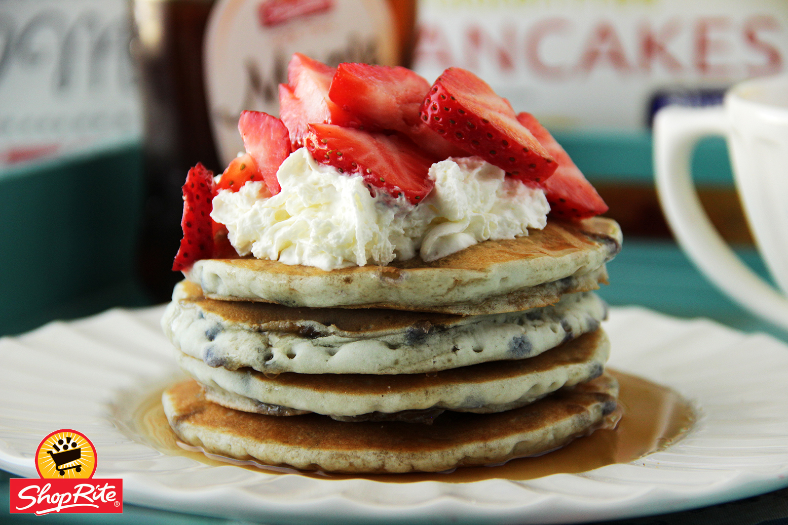 Pancakes for Breakfast in Bed Mother's Day