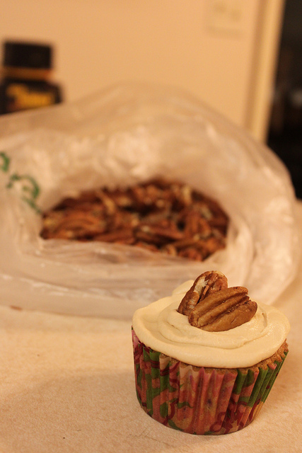 Pecan Pie Cupcakes