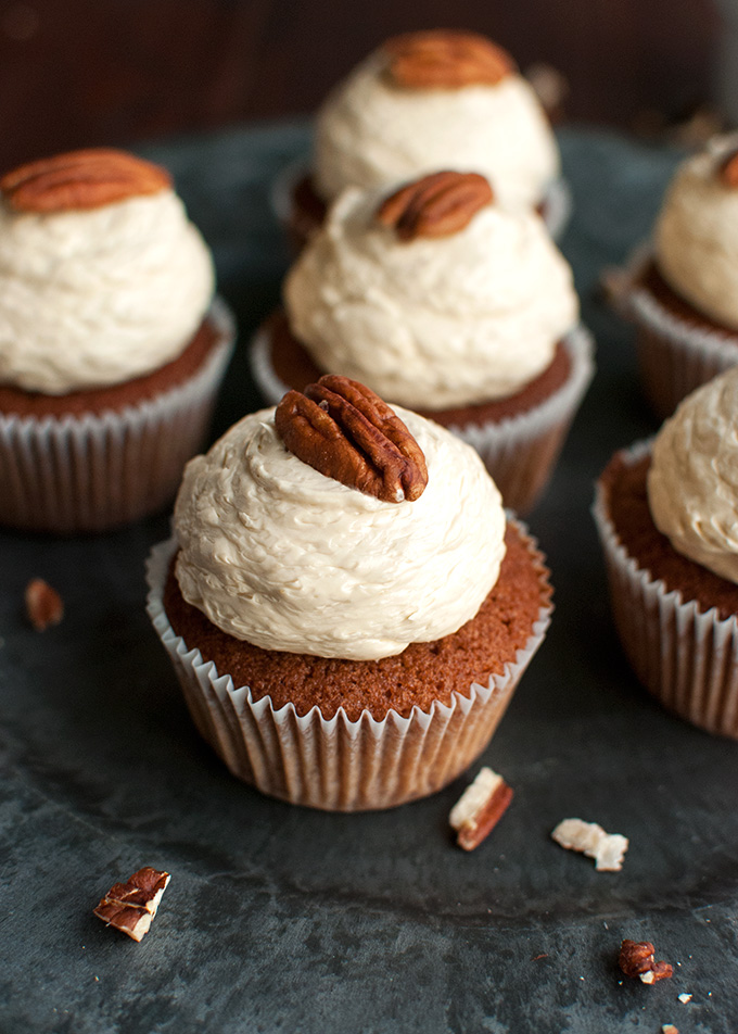 Pecan Pie Cupcakes Pecan Pie Cupcakes