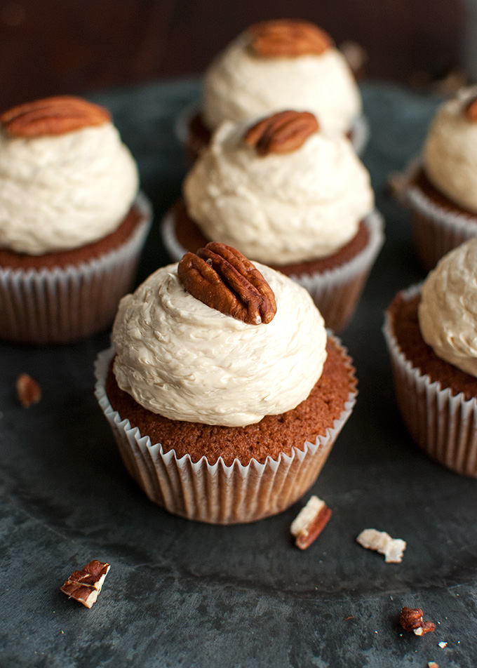 Pecan Pie Cupcakes