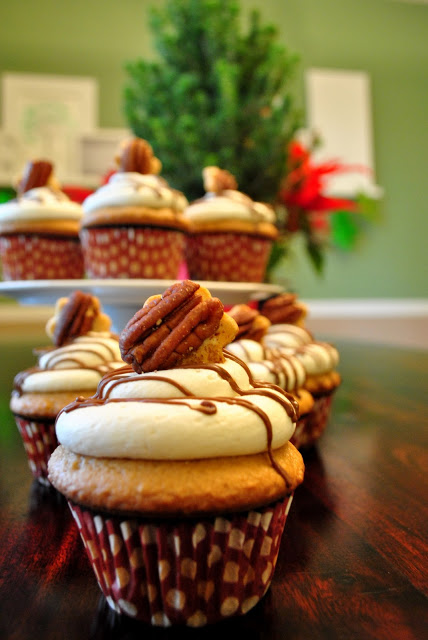 Pecan Pie Cupcakes