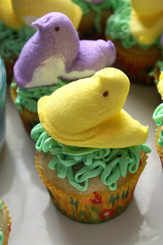 Peeps Cupcakes