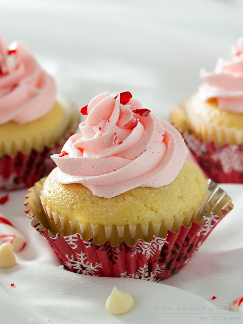 Peppermint Chocolate Cupcakes with Buttercream