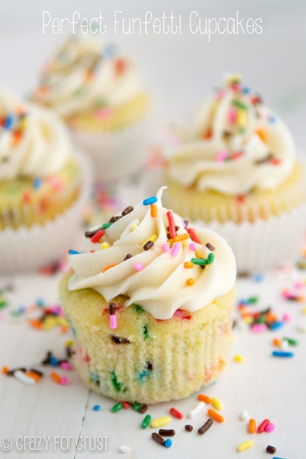 Perfect Funfetti Cupcakes