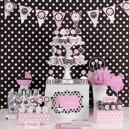 Pink Baby Shower Party Kit Pink Baby Shower Party Kit