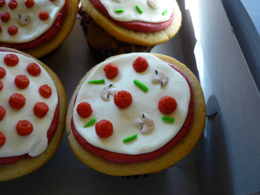 Pizza Cupcakes