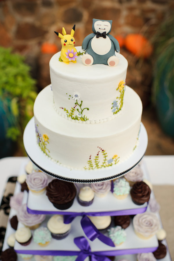 Pokemon Wedding Cake