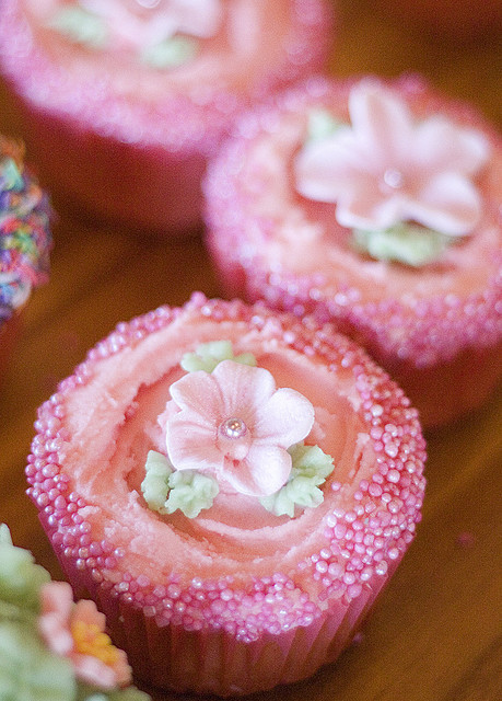 Pretty Pink Cupcakes