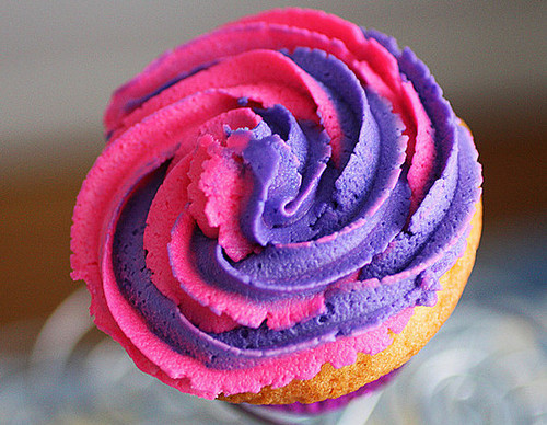 Purple and Pink Ice Cream