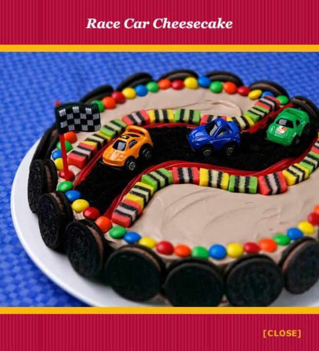 Race Car Birthday Cake Ideas Boy