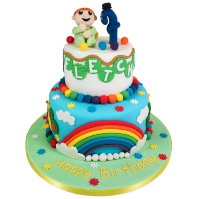 Rainbow Birthday Cake