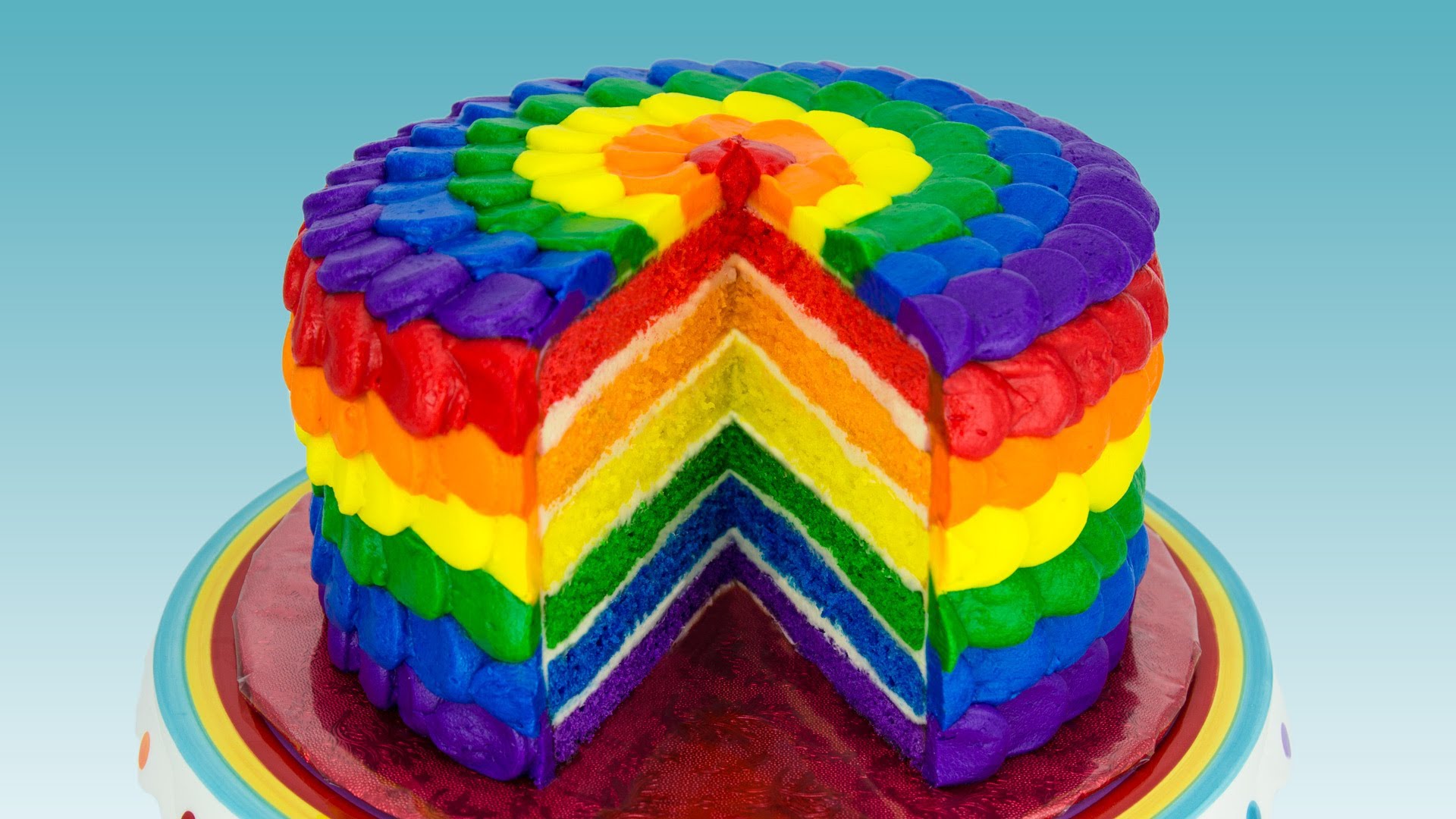 Rainbow Cake