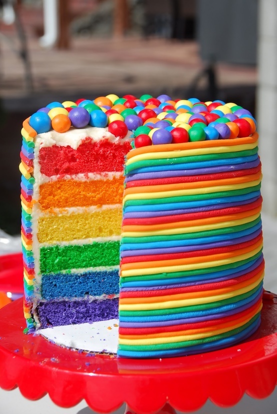 Rainbow Cake Rainbow Cake