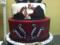 Rebel Flag Birthday Cake