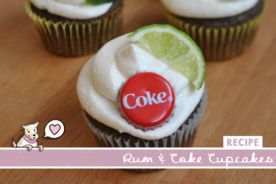 Rum and Coke Cupcakes Rum and Coke Cupcakes