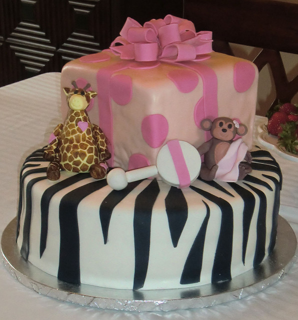 Safari Baby Shower Cake